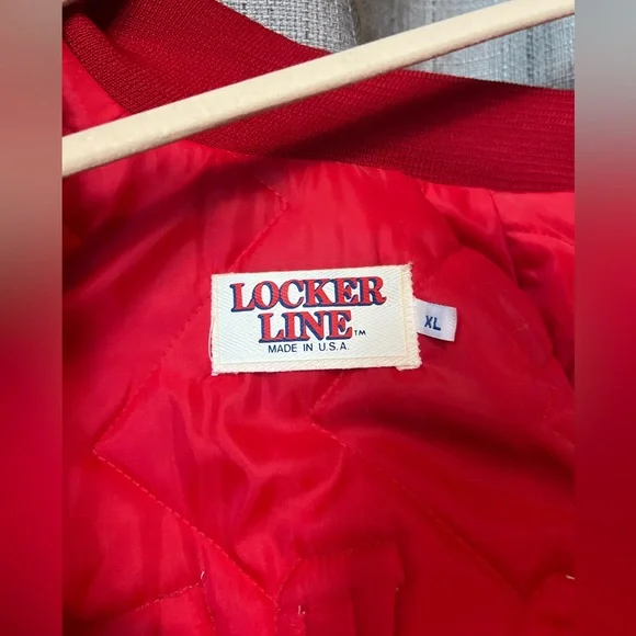 Vintage San Francisco 49ers Locker Line Good Satin Jacket Size XL - Picture 10 of 12